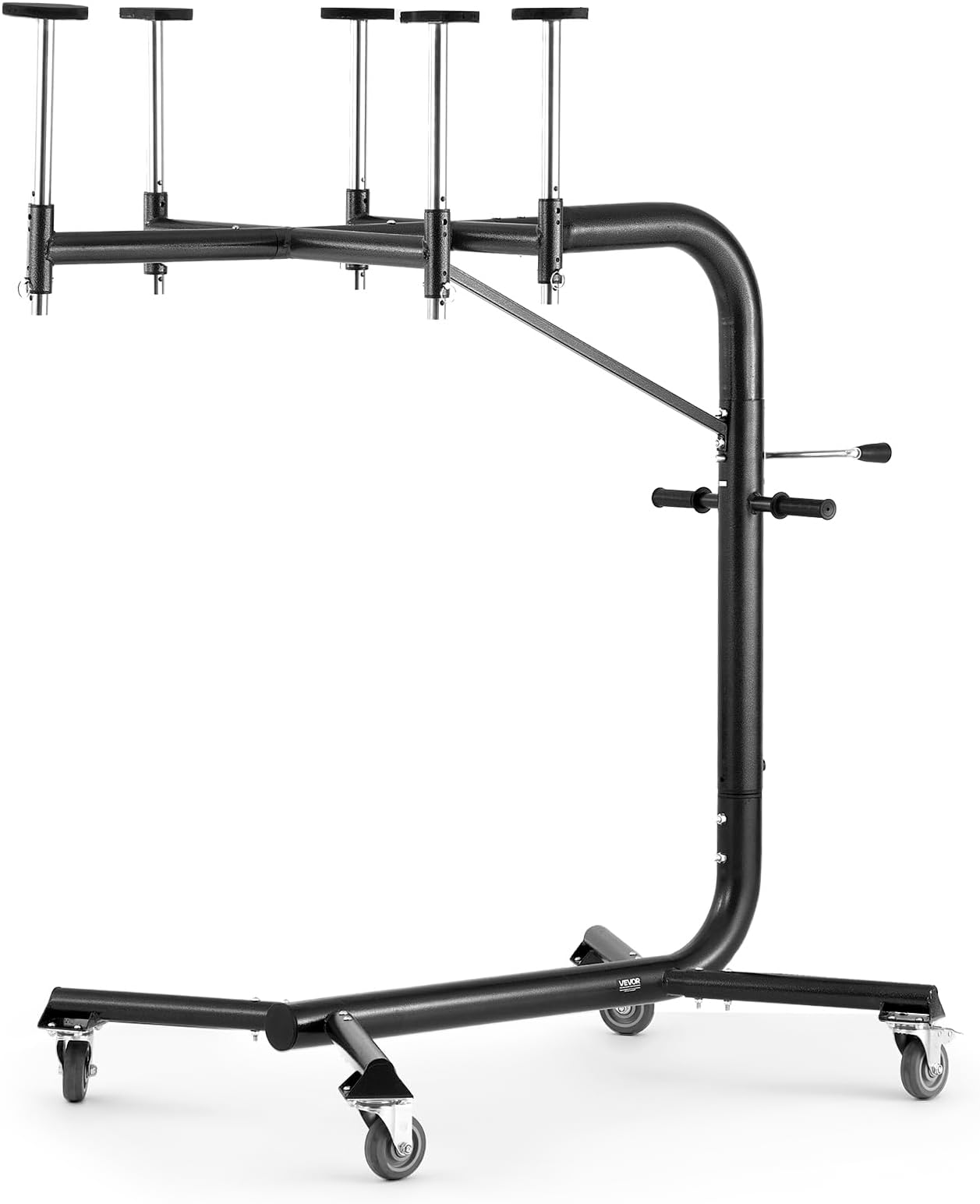 VEVOR Hard Top Remover Lift, 200 lbs, Hardtop Removal and Storage System, Easy One-Person Operation, Compatible with Wranglers 2 & 4 Door YJ, TJ, JK, JL & 4XE and Ford Bronco 4 Door & 6 Gen+