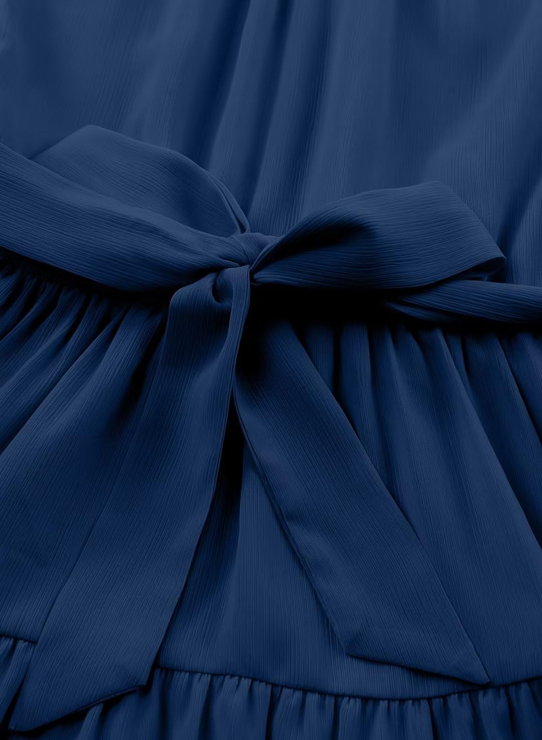 blibean Tween Girls Elegant Dresses Kids Summer Ruffle Sleeve Dress Size 4-15 Years Old - Image 6