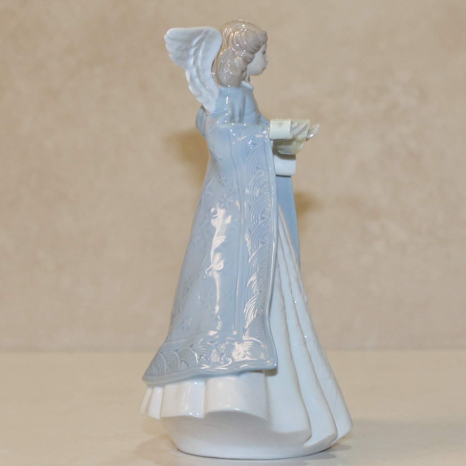 Amazon.com: Lladro Angel Tree Topper 1990 Retired 5719 Navidad