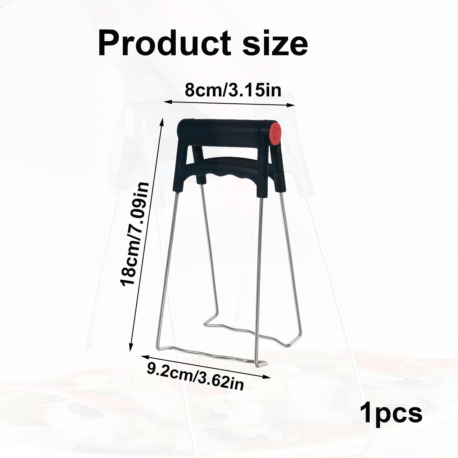 H&H - Set Di 6 Pinza Cucina Acciaio Inox Borghese Cm14 Attrezzi Da Cucina - ePRI