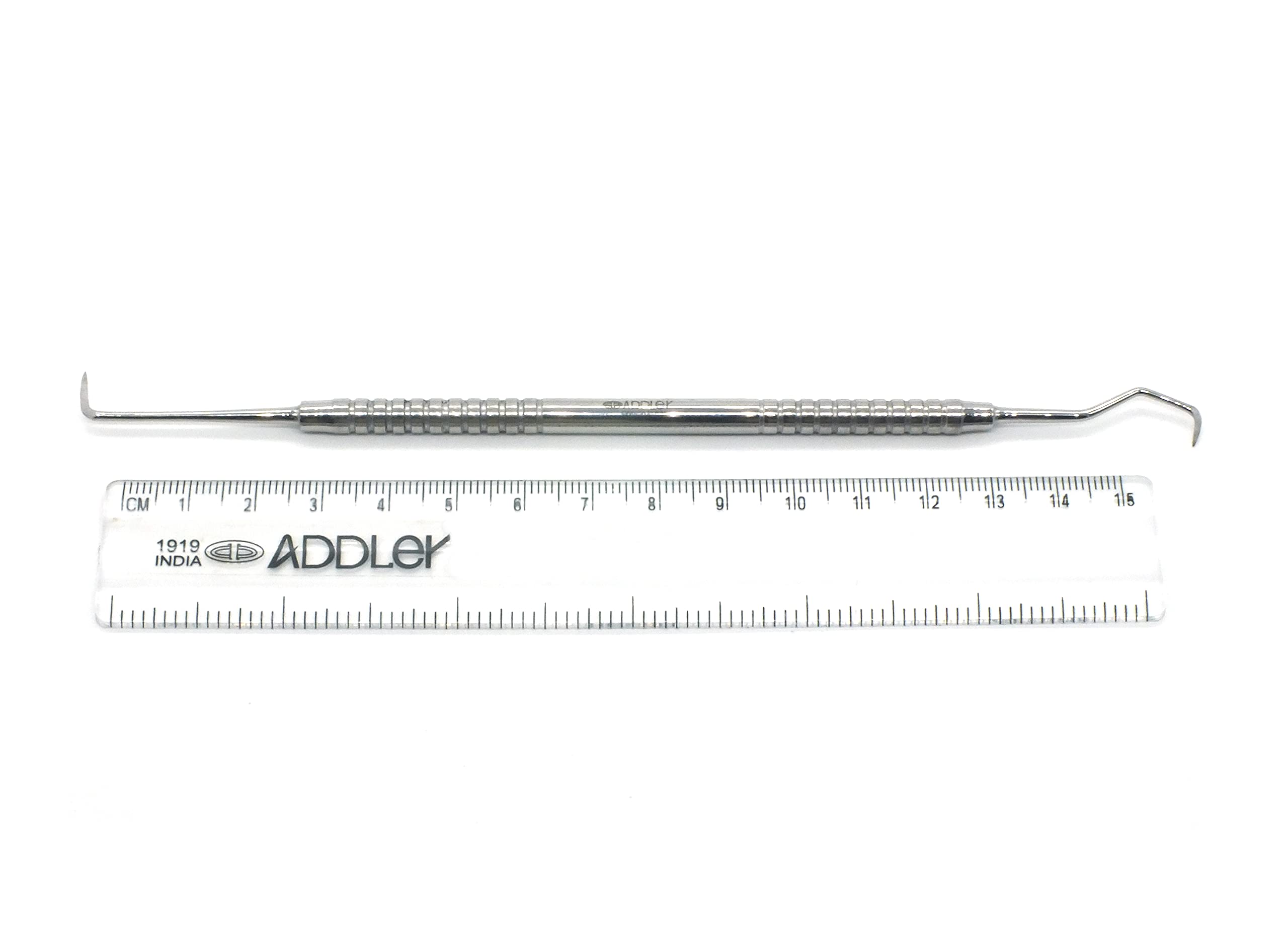 ADDLER Dental Universal Scaler 15/30 Double Ended. Premium Solid 6 MM. No Rust, No Slip Handle. life Time Anti Rusting Warranty.-image-40