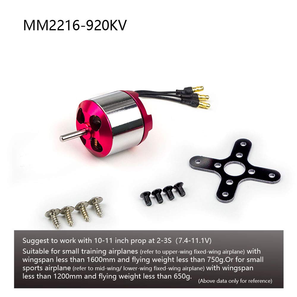 RC samolot A28L(2216) mikrobezszczotkowy silnik wyjściowy 920KV (MM2216A)