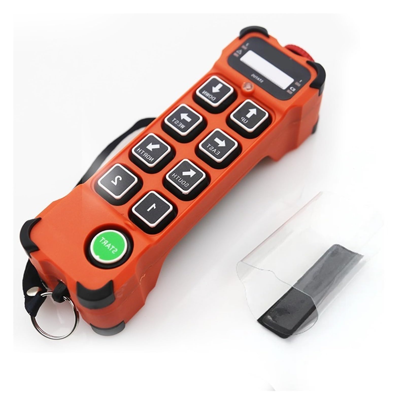 Accessoires de levage, Grue de contrôle sans fil, Double vitesse, IP65, interrupteur étanche à la poussière et à l'eau, télécommande industrielle 12/24 110(300KG,AC DC 110-264V)