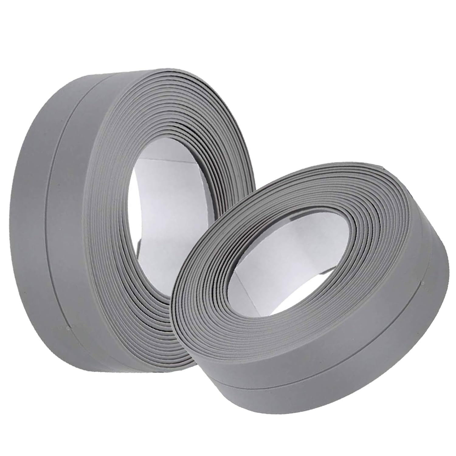 DORMICO Bath & Kitchen Waterproof Caulk Tape Sealant Strip, Mildewproof Tape, PVC Self Adhesive Wall Sealing Tape for Kitchen Sink Bathtub (Pack of 2, Grey) (B0CYBZWW47) Amazon Price History, Amazon Price Tracker