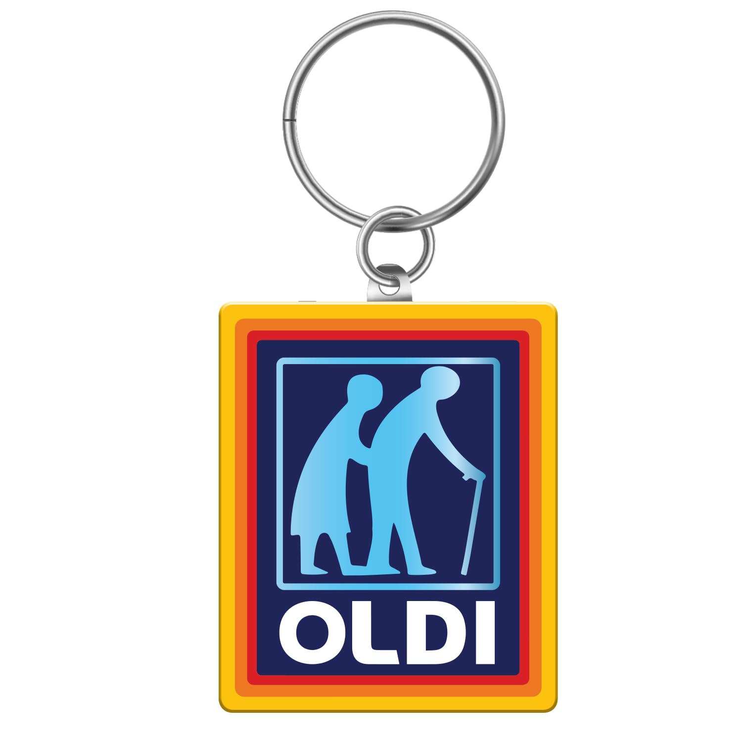 Sponsored Ad – Oldi Funny Keyring | Steel Grandad Keyring Grumpy Old Man Gifts for Older Women | Funny Joke Presents For Men Stocking Fillers | Rude Secret Santa Gifts For Men Presents For Grandad