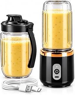 Portable Blender USB Rechargeable Smoothie Maker 400ml