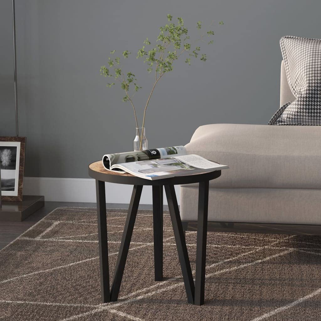 Table basse pour salon et balcon meuble compact jaune