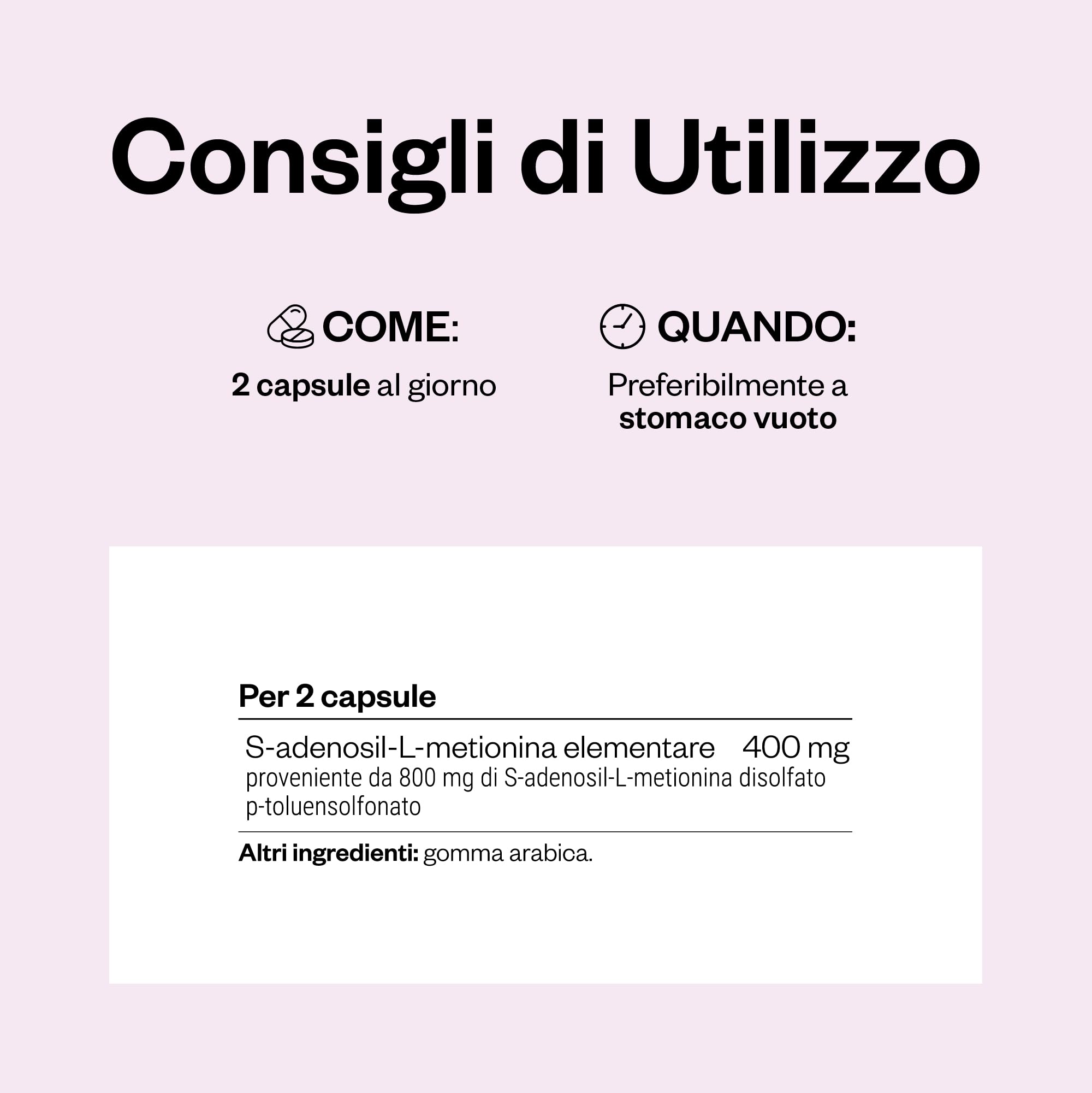 S-adenosil-metionina elementare (SAM-E) 200mg - Senza OGM - SuperSmart | Lotta contro i disturbi dell'umore - Benessere emotivo - Antinfiammatorio - Vegano - Senza glutine