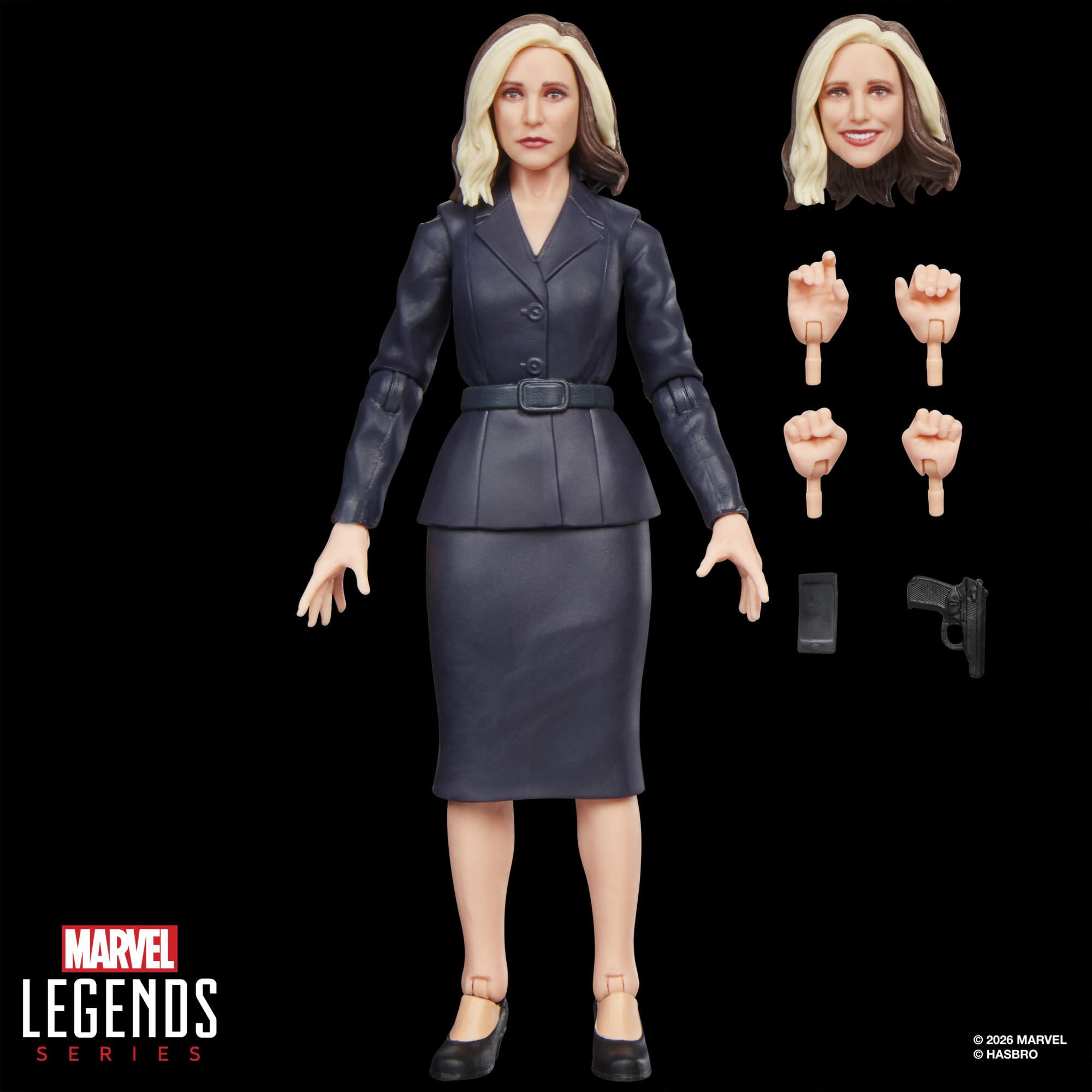 Marvel Legends Series Valentina Allegra de Fontaine und Marvel's The Void 2er-Pack, New Avengers Thunderbolts* Action-Figuren (15 cm) zum Sammeln