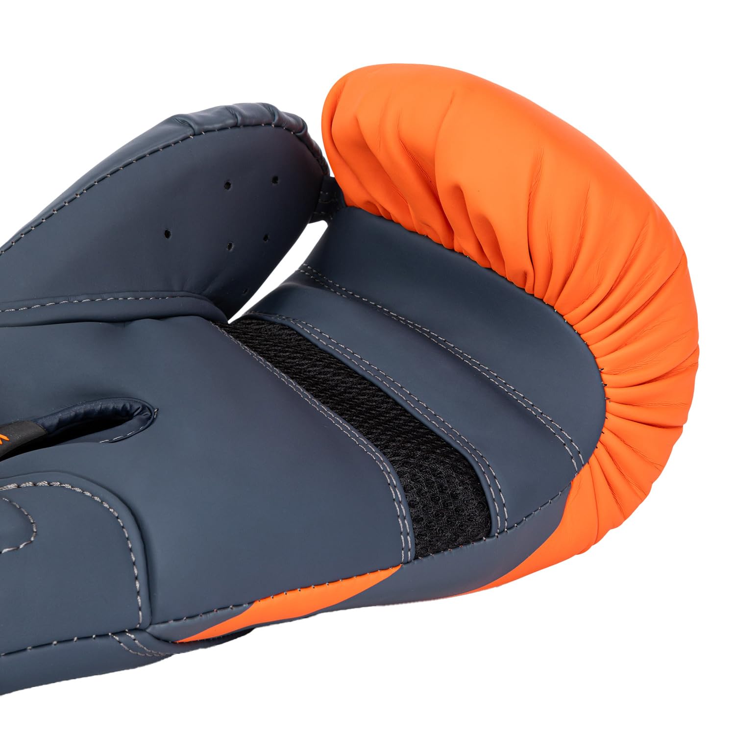 Venum Challenger 4.0 Boxing Gloves - Orange/Navy Blue 3
