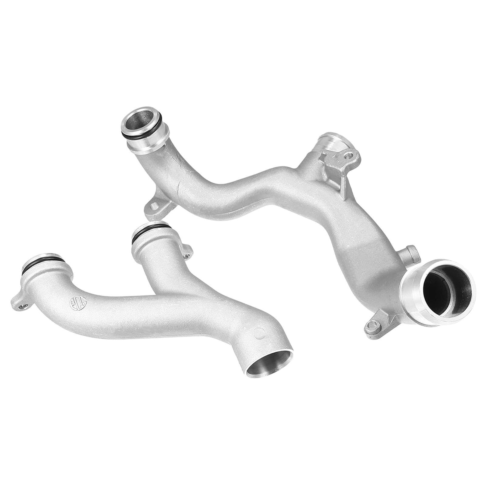 Hsioluted Coolant Outlet Pipe Set Lr090630 Lr092992 Metal Coolant Diverting Pipe Thermostat Top Crossover Hose Easy To Use Metal Thermostat Top Crossover Hose