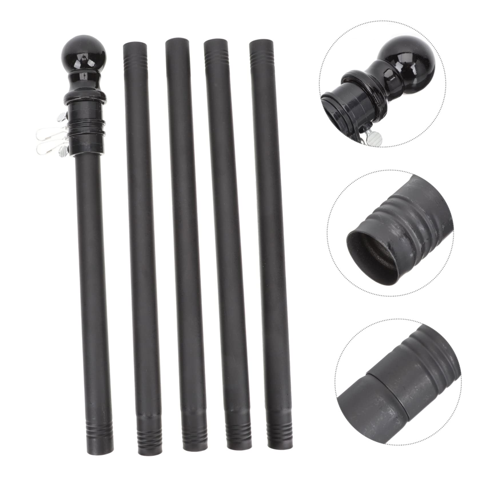 Toddmomy 1set Bandiera Acciaio Inossidabile Antiruggine Resistente e Stabile Per Esterni Per Giardino e Casa