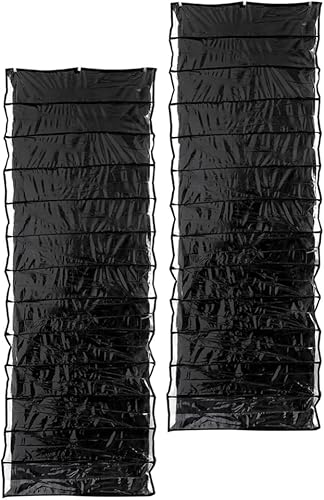 2 unidades de 26 zapateros para puerta, zapatero colgante para zapatos, organizador de zapatos para puerta, organizador de zapatos para armario,