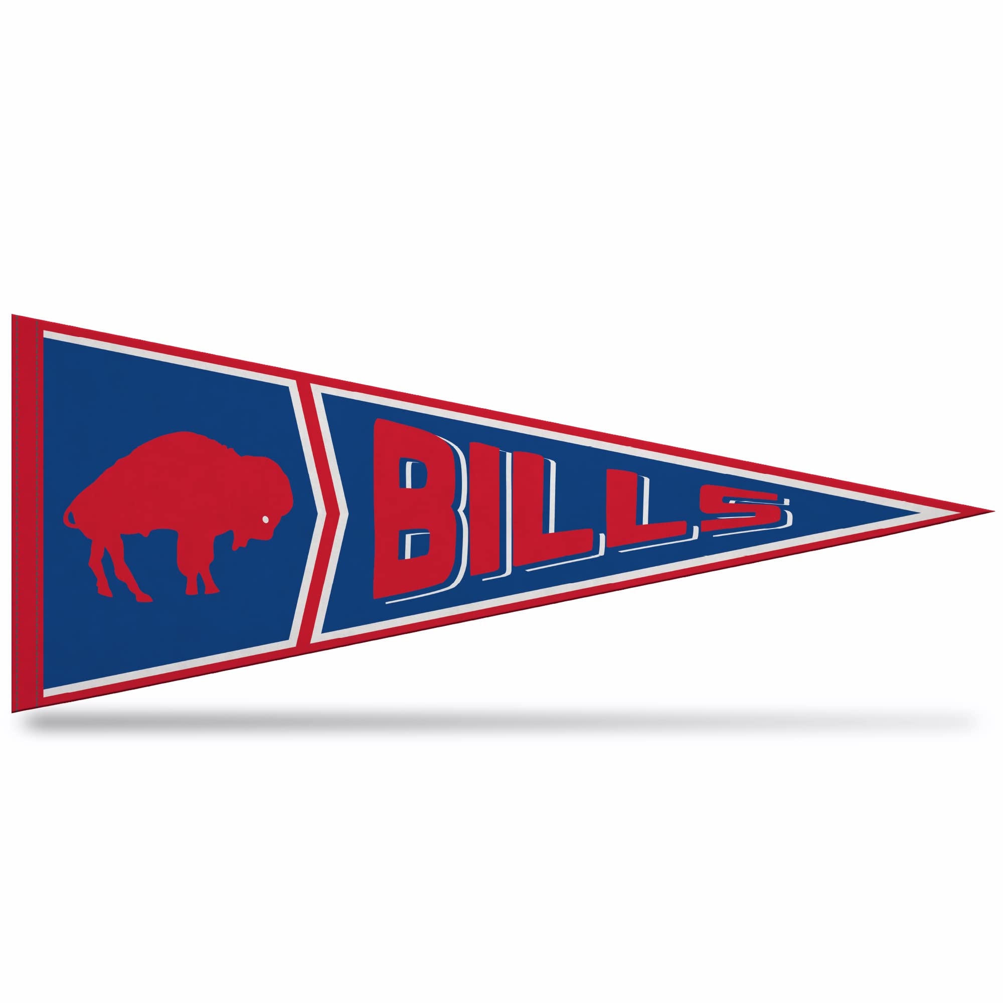Banderín de los Buffalo Bills retro de fieltro para decoración de cueva de hombre