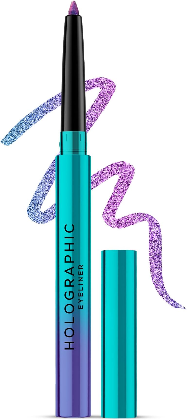 Holographic Eyeliner, Smudge-proof & Long-lasting, Easy Glide & Quick-drying Formula With Monochrome Effect, Intense Color Pay-off, Infused With Vitamin E, 01 Earth