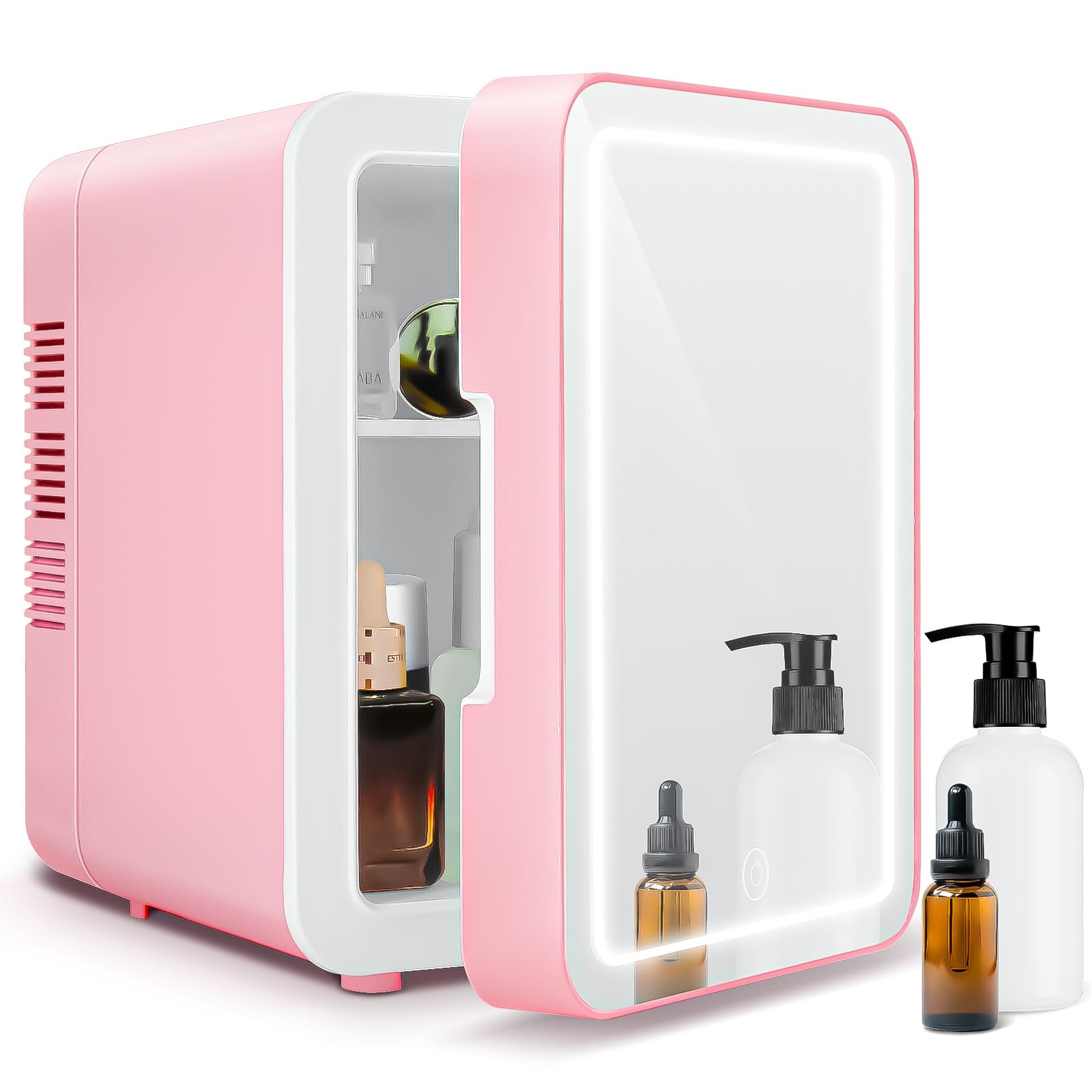 Didumoine pink 0.1 cu ft Compact Fridge