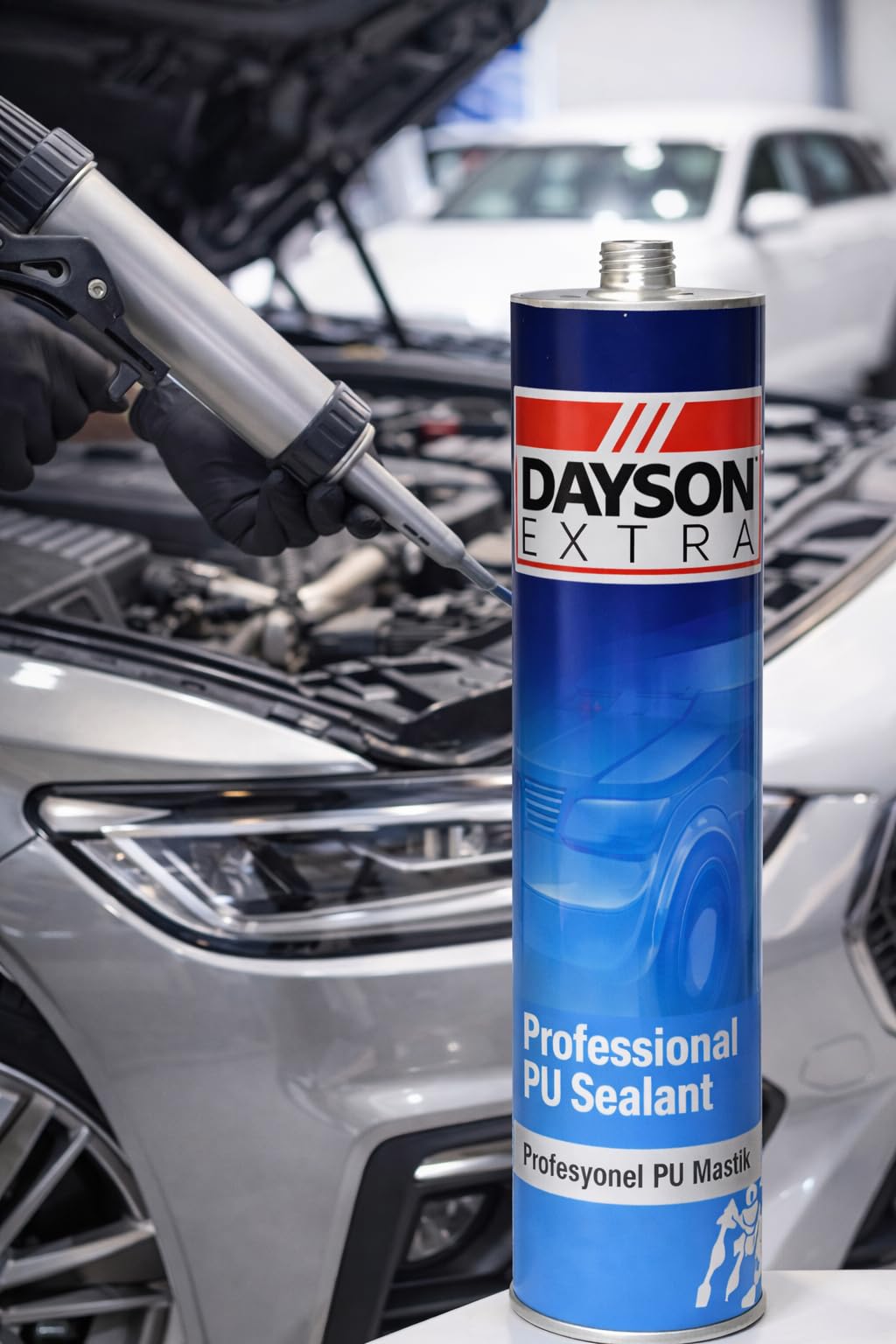 Dayson Poliüretan Pu Mastik 280 ml Gri 2 Adet