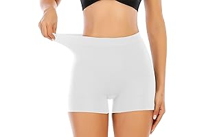 Womens Seamless Shapewear Slip Shorts for Under Dress - Boyshorts Tummy Control Panties Shaping Shorts