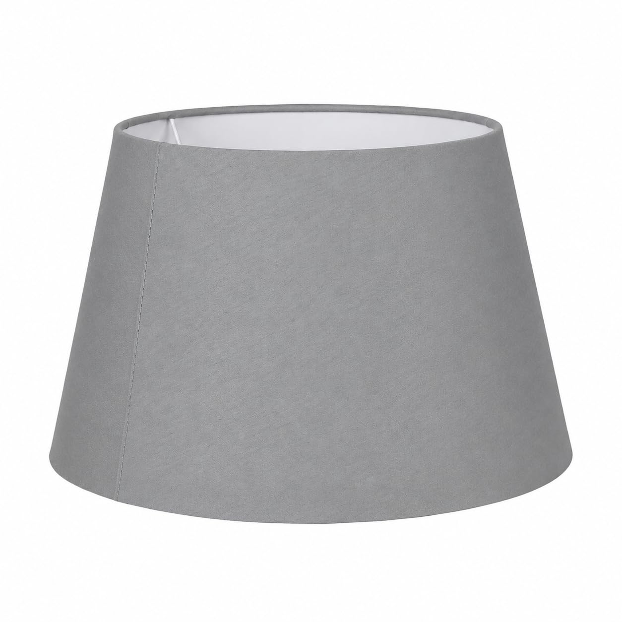 Cotton Drum Lampshades 10inch (Grey) โ image 1