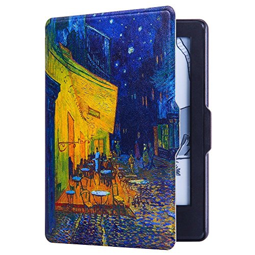 Huasiru Case For Kindle 8Th Gen 2016 [Model No. Sy69Jl] (Dimensions 6.3 X 4.5 X 0.36 Inches) Only - Cover With Auto Wake/Sleep, Café #TOP27