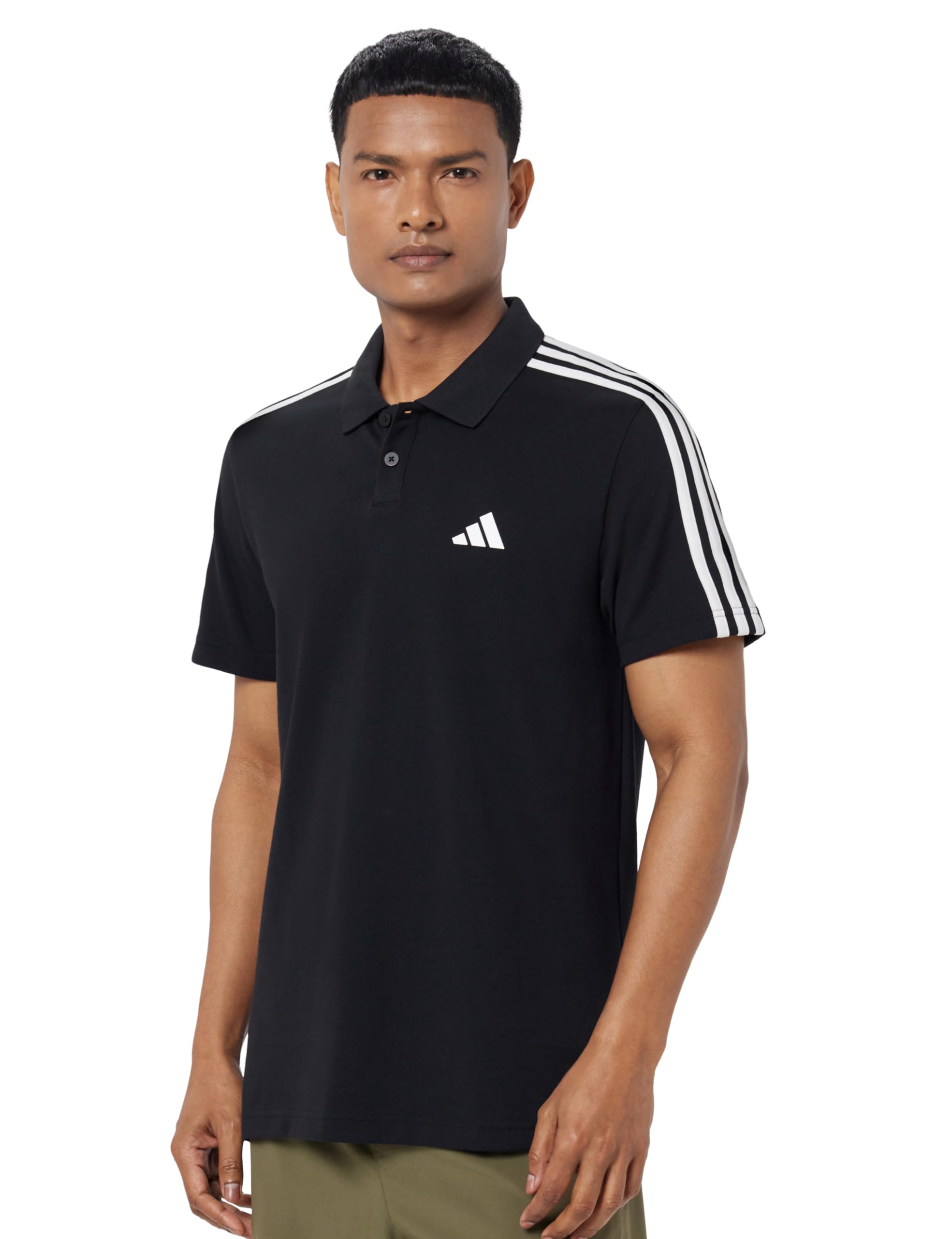 Men's Striped Regular Fit Polo Shirt