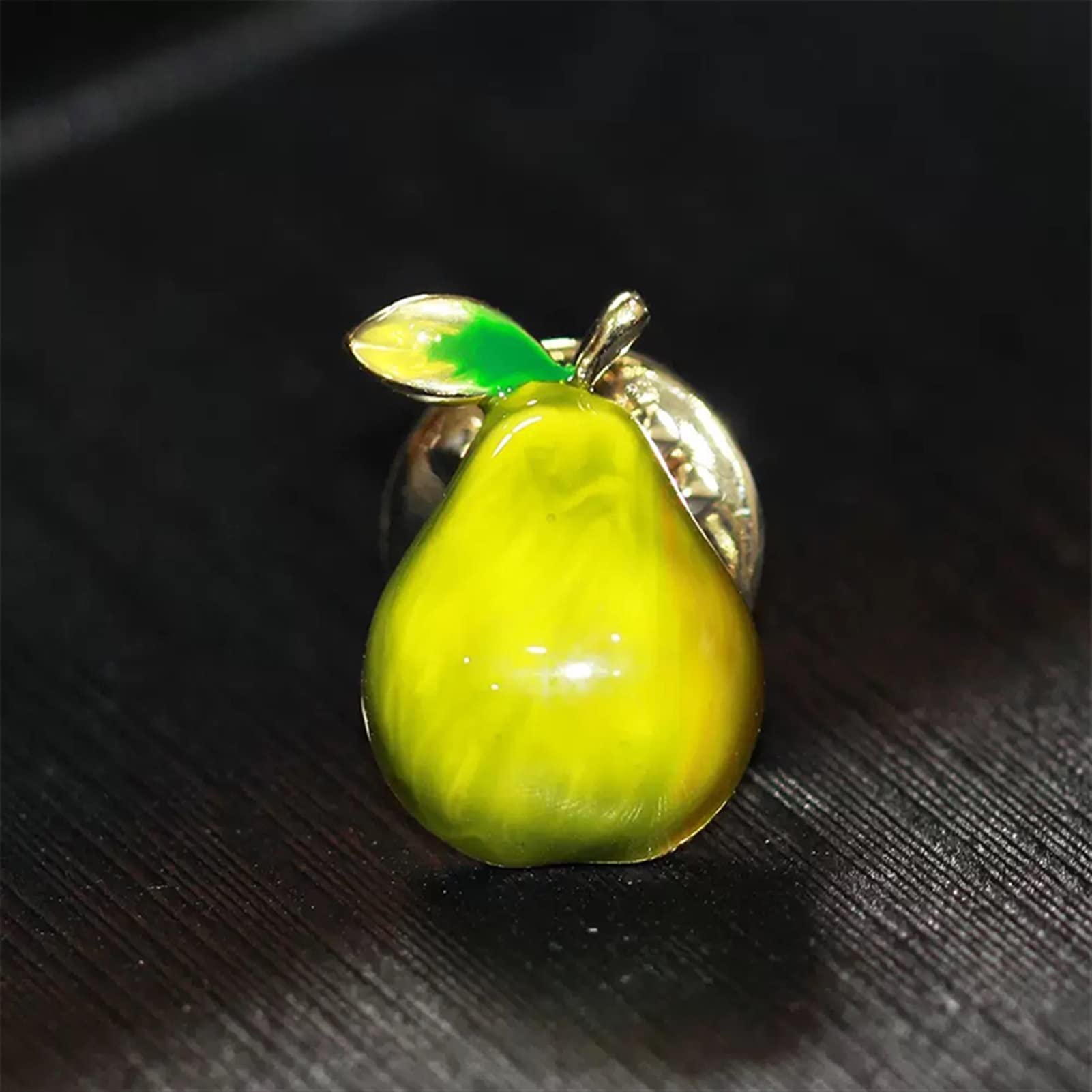 Brosche Pin Anstecknadel Schmuck Geschenke for Frauen Damen Modeaccessoires Emaille Birnenblütenbrosche Damen Obstbrosche Strickjacke Jacke Mantel Brosche Broschen & Anstecknadeln Abzeichen