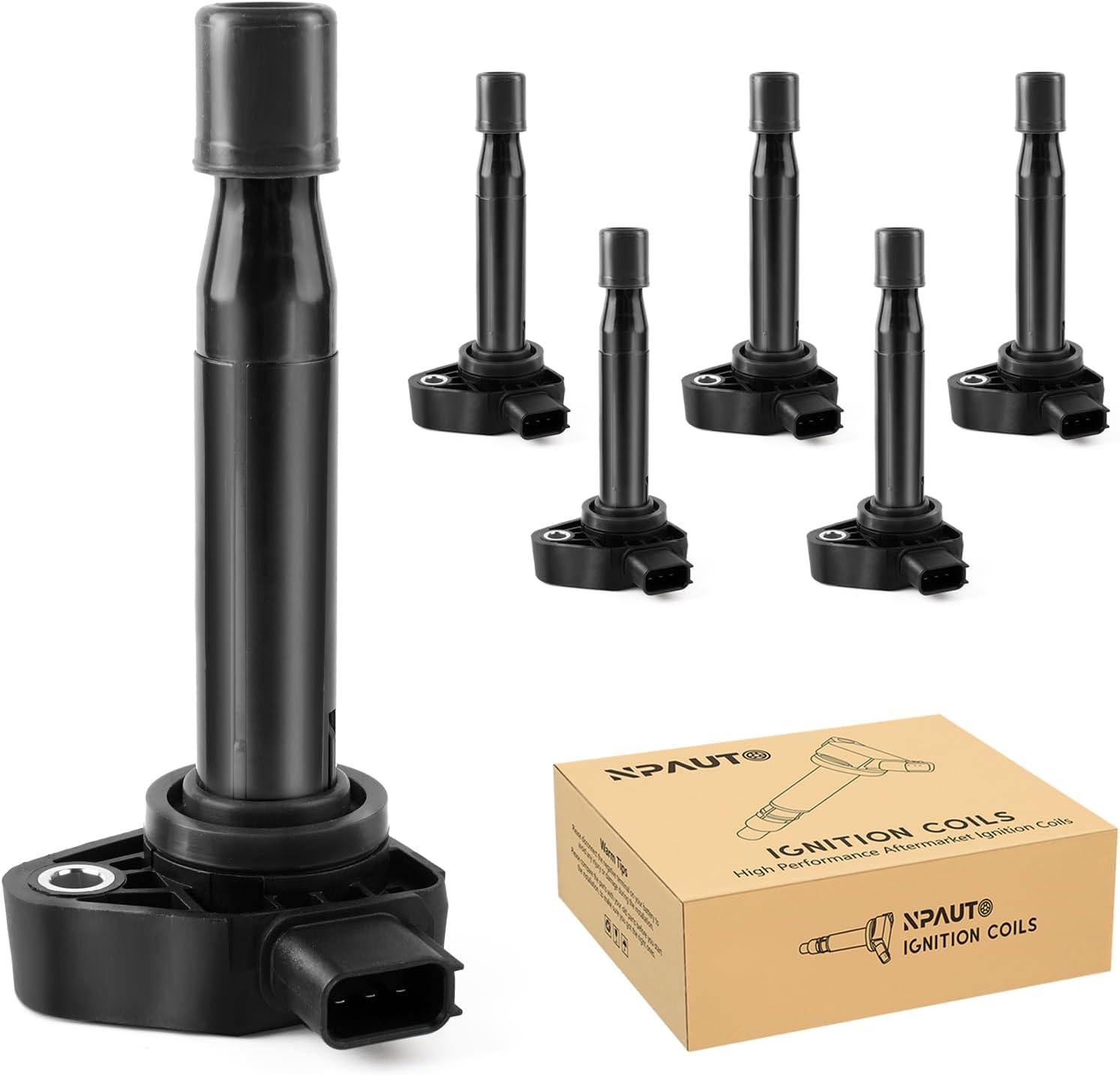 Set of 6 Ignition Coil Pack Fits for 3.2 3.5 3.0 V6 2000