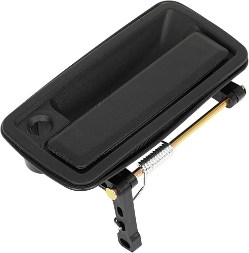 Miniatura 9 de SCITOO Manija de puerta exterior delantera del lado del conductor y del pasajero, color negro, apta para Chevrolet S10 y cabina estándar 1994-2004,