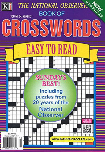 National Observer Book of Crosswords