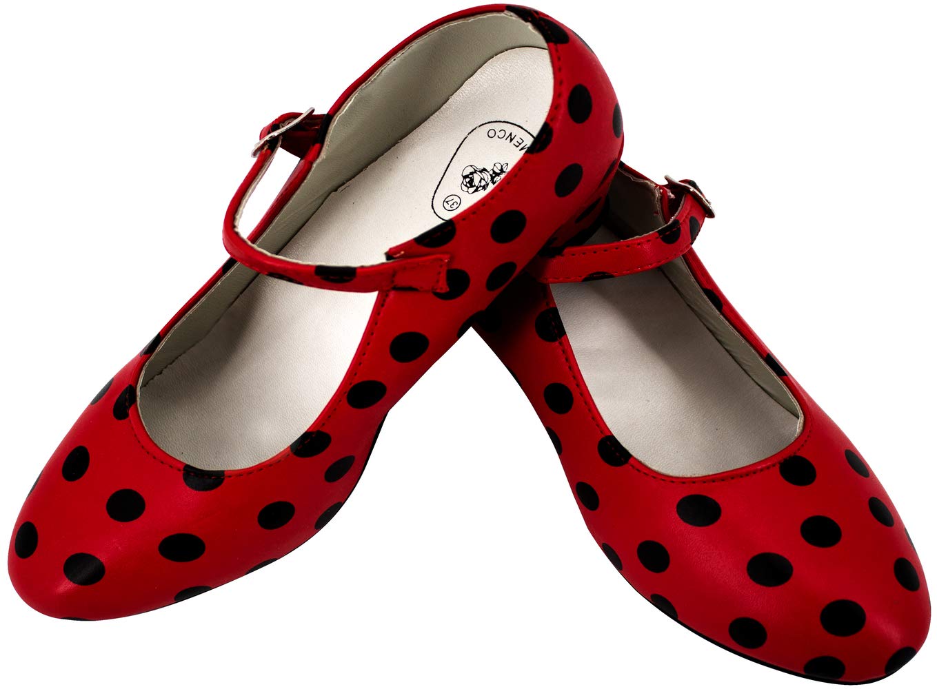 Gojoy shop- Zapato con Tacón de Danza Baile Flamenco o Sevillanas para Niña y Mujer, 5 Colores Disponibles — view 4
