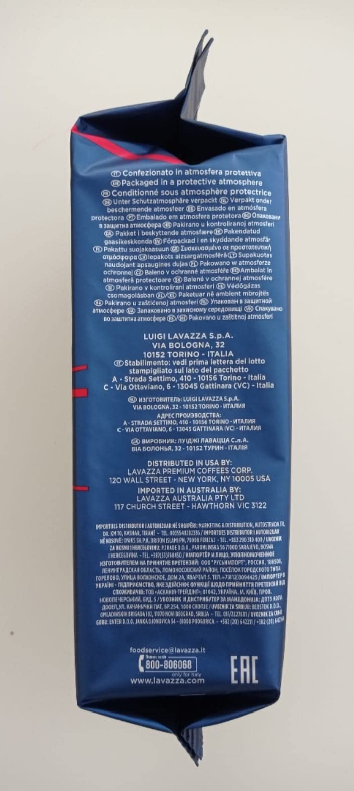 Lavazza Espresso Gran Espresso, Caffè in Grani, 6x 1000g