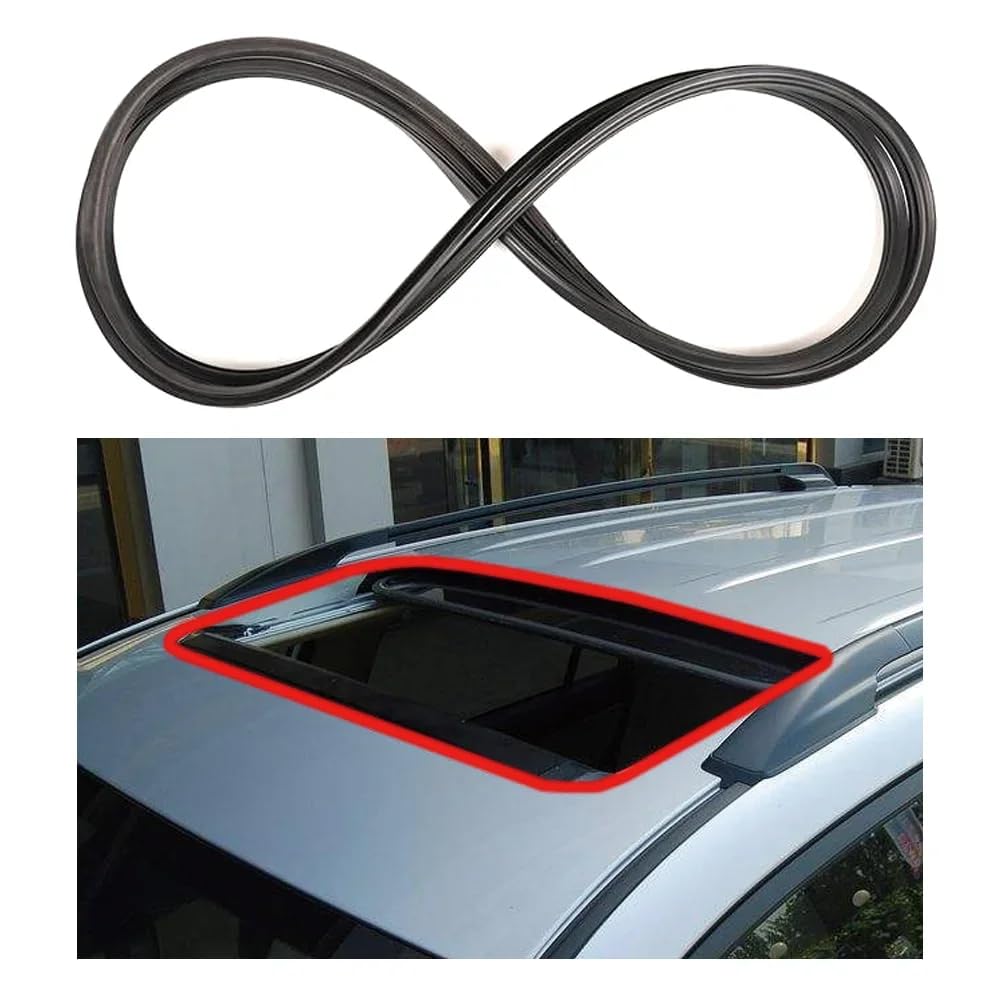 uszczelka przedniej szyby Pasuje do RAV4 2009-2014 szyberdach samochodu gumowa uszczelka taśma uszczelniająca