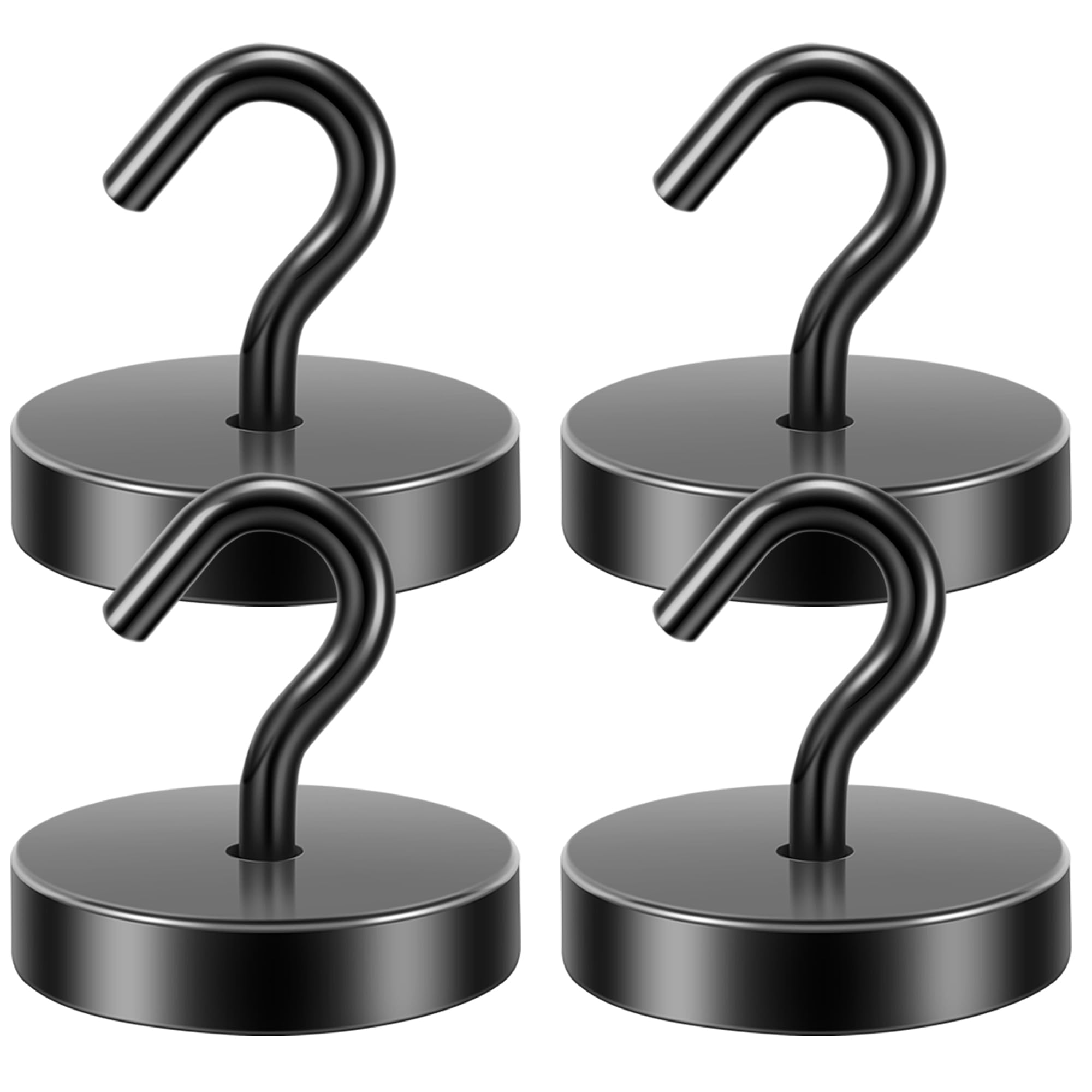 Photo 1 of Neosmuk Magnetic Hooks, Cruise Ship Essentials, 100lb+ Heavy Duty Magnetic Hooks for Cruise Cabins, Refrigerator, Grill, Hanging, and Travel | Extra Strong Must-Haves Magnet Hook,Black