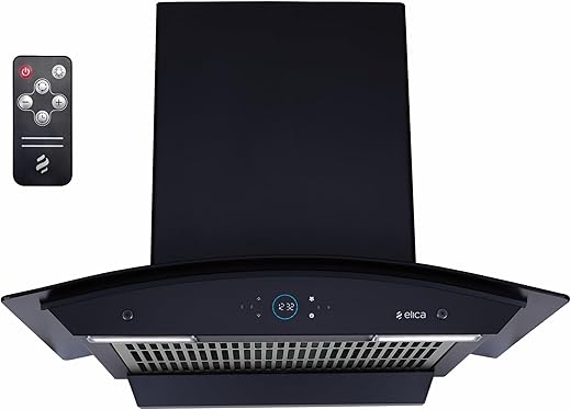 Elica iSMART 5 STAR Performance 60 cm Filterless Heat Autoclean Kitchen Chimney with Inverter Technology, Remote Control and 15 Years Warranty…