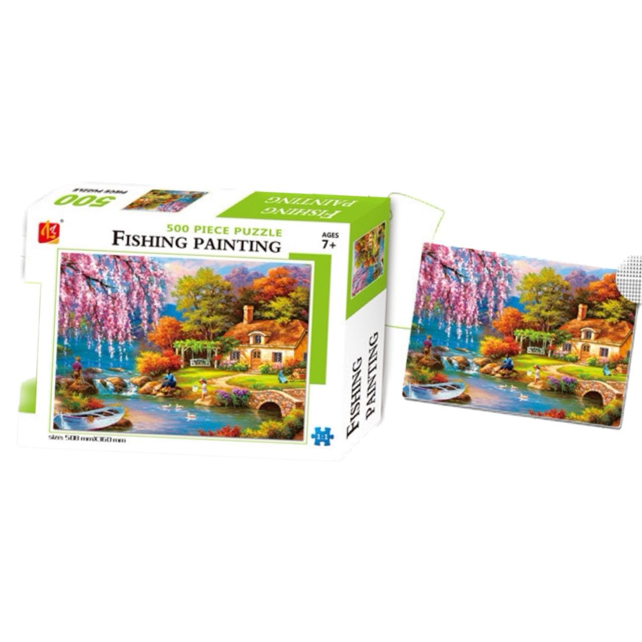 Goolsky500Piece Jigsaw Puzzle 70CM*50CM Stress Relief Early Education Development Toy Set