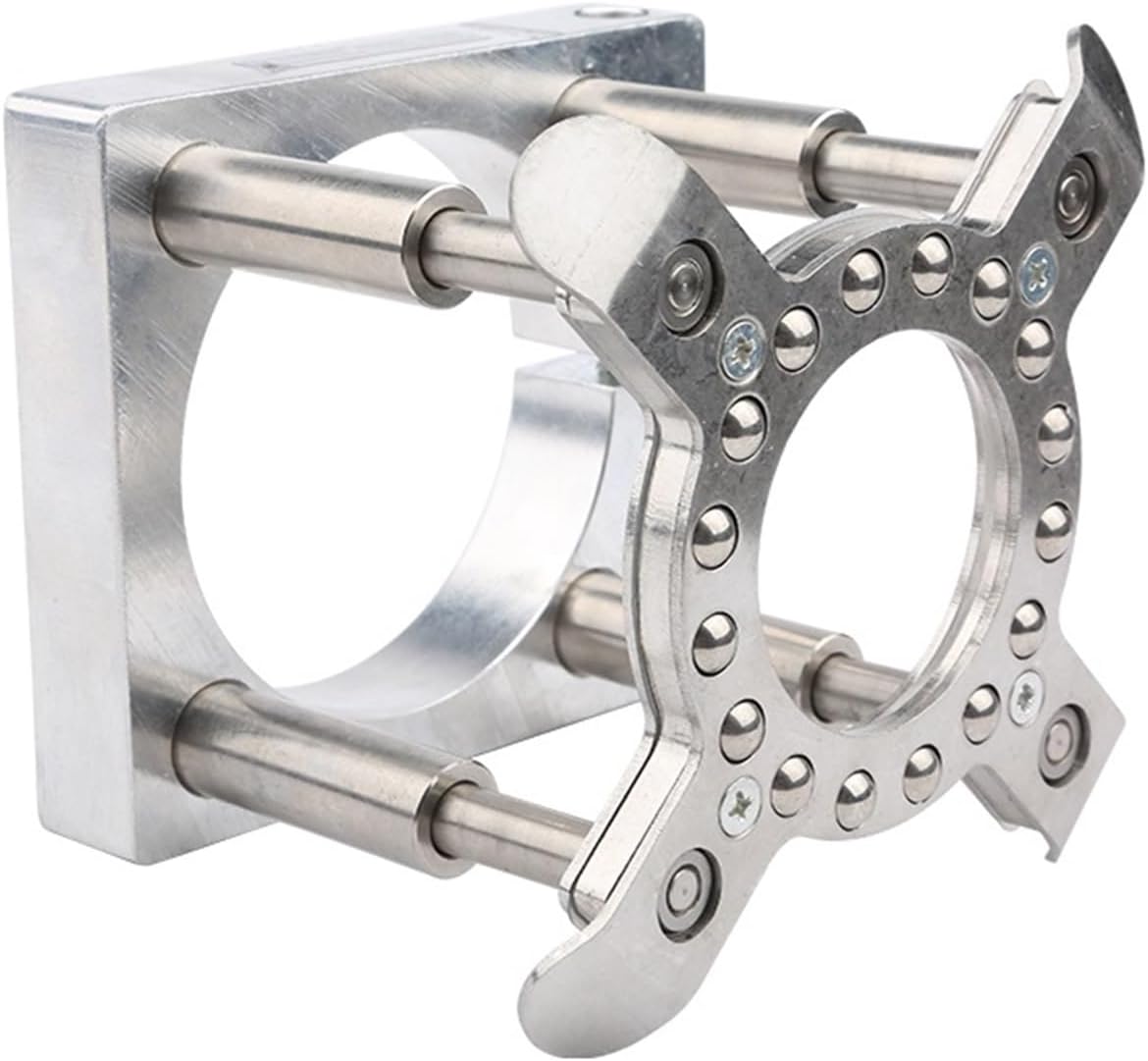 CNC Auto Pressure Plate Clamp 1pc Automatic Press Plate 65 80 85 90 100 105 125mm DIY Engraving, Foot Fixture Holder For CNC Spindle Router(80mm)