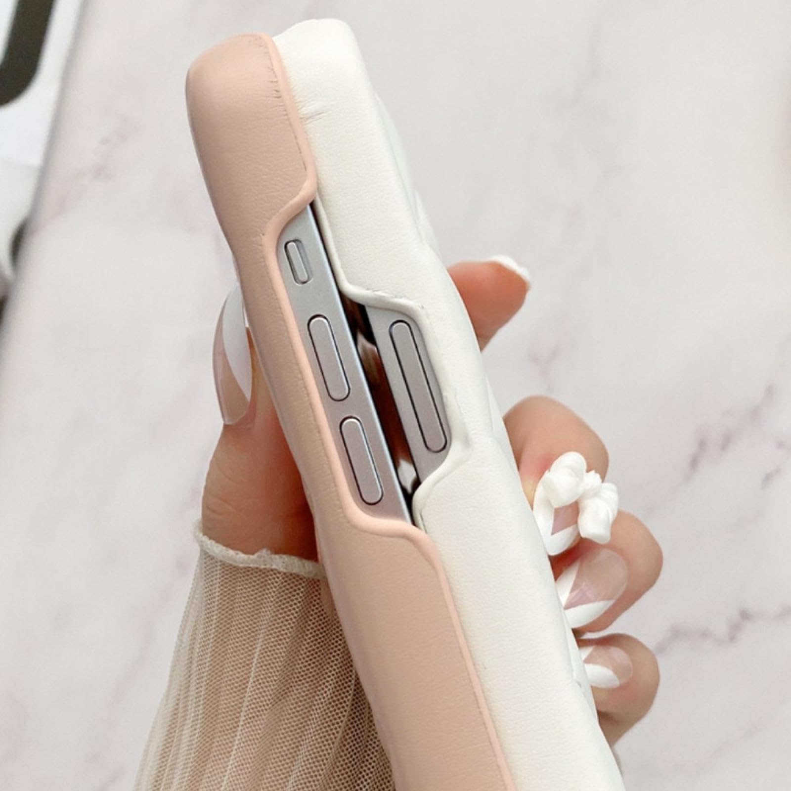 Amazon.co.jp: RNOZX iPhone 13 ProMax用 高級レザーケース 耐衝撃