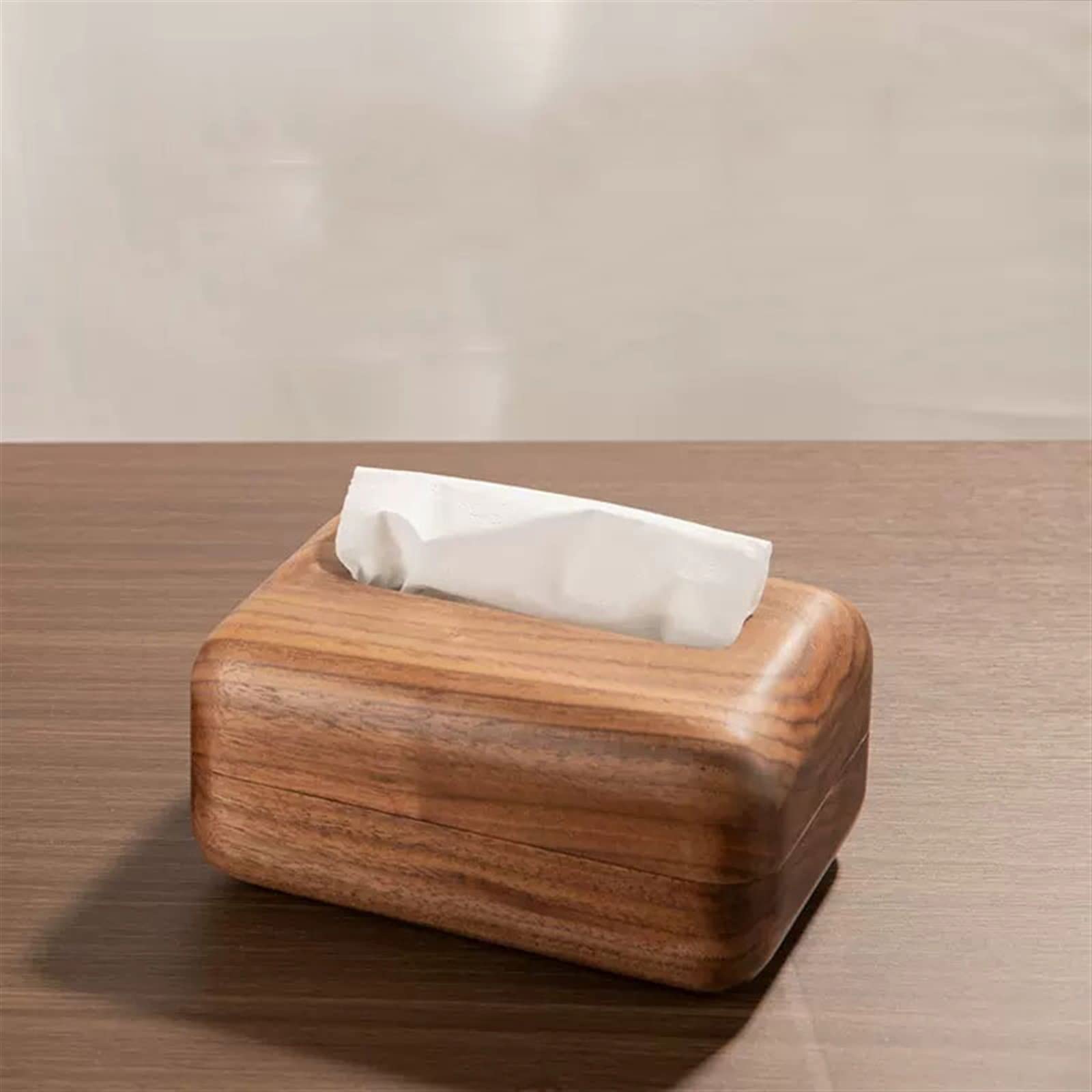 LUCBEI Kosmetiktücherbox Tissue Box Cover Chinesische Retro Tissue Aufbewahrungsbox Home Wohnzimmer Schlafzimmer Büro Desktop Dekoration Tissue Box Halter Taschentuchspender