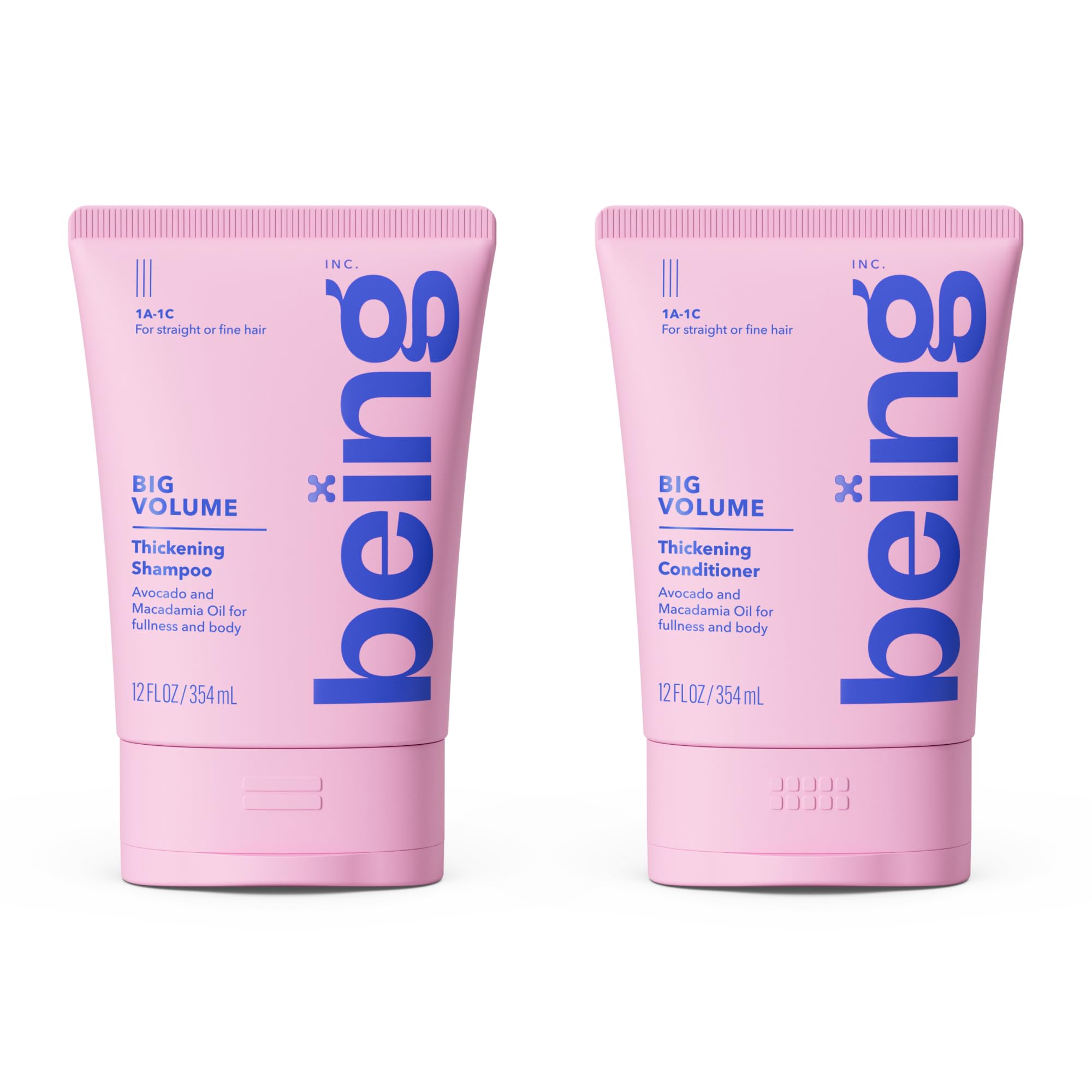 Amazon.com : being BIG VOLUME Thickening Shampoo and Conditioner
