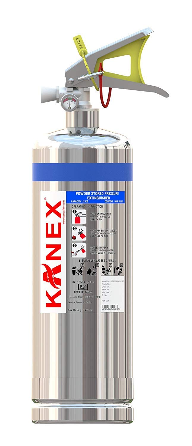 Buy KANEX ABC Dry Powder UL90 (Stored Pressure) SS Body 2 Kg 1A21B