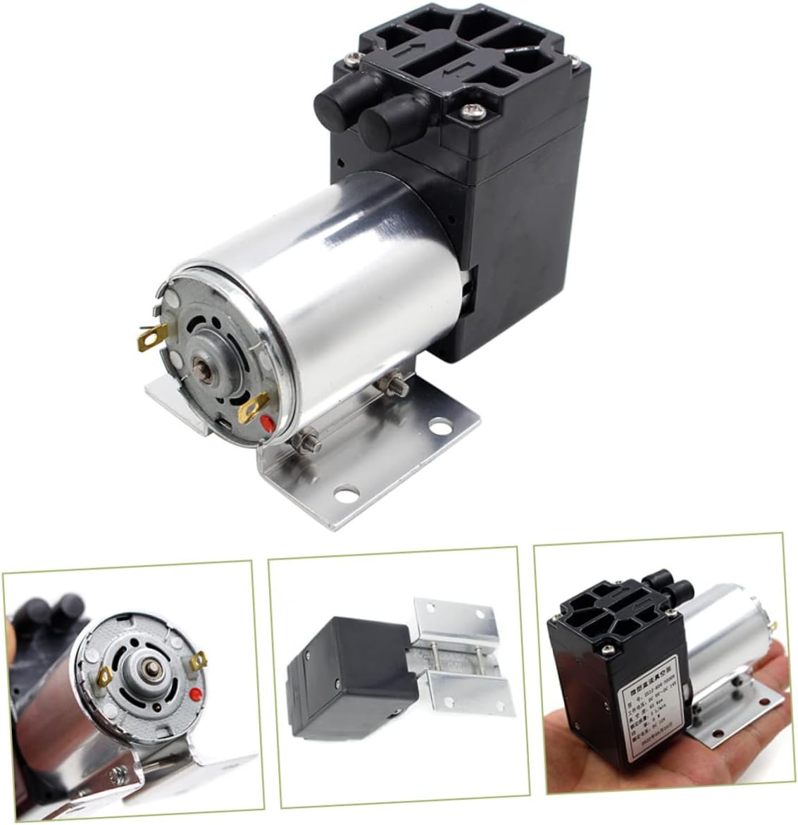 3000N 12V Electric Vacuum Pump Portable Air Pump for Inflatables Quick Deflator 5L Rate and 65-120kpa Pressure for Travel and Home Use
