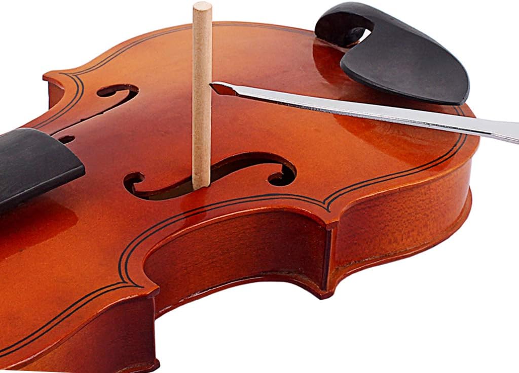 Violin Sound Post Tool Making Tools Cello Repair Tools Kit including Sound Post Gauge Sound Column Clip and Setter, Luthier Tools Kit, Violin Parts and Accessories