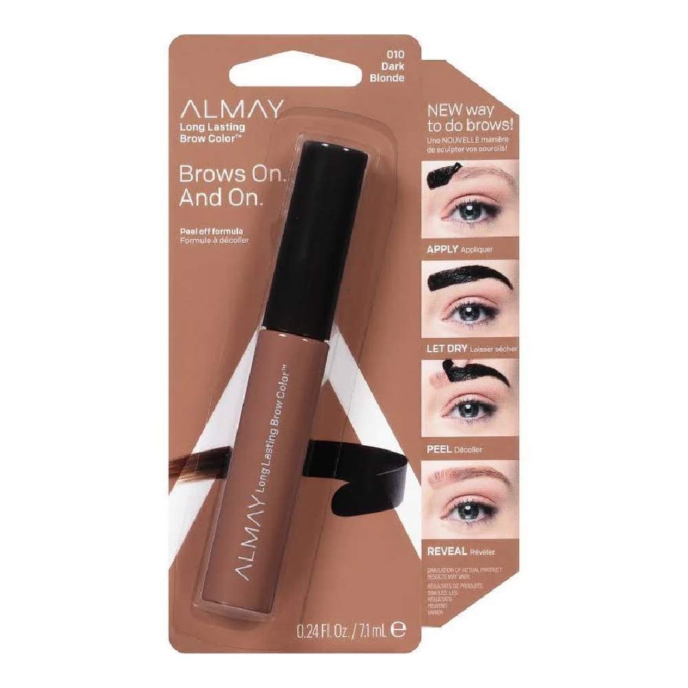 Almay Long Lasting Brow Color, Dark Blonde, 0.9 Fluid