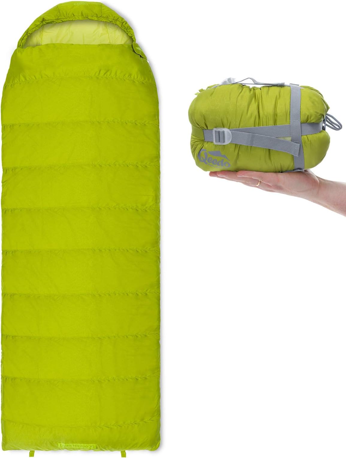 qeedo Light Hitazo XL Lightweight Sleeping Bag Rectangular - 19 x 17 cm, 745 g