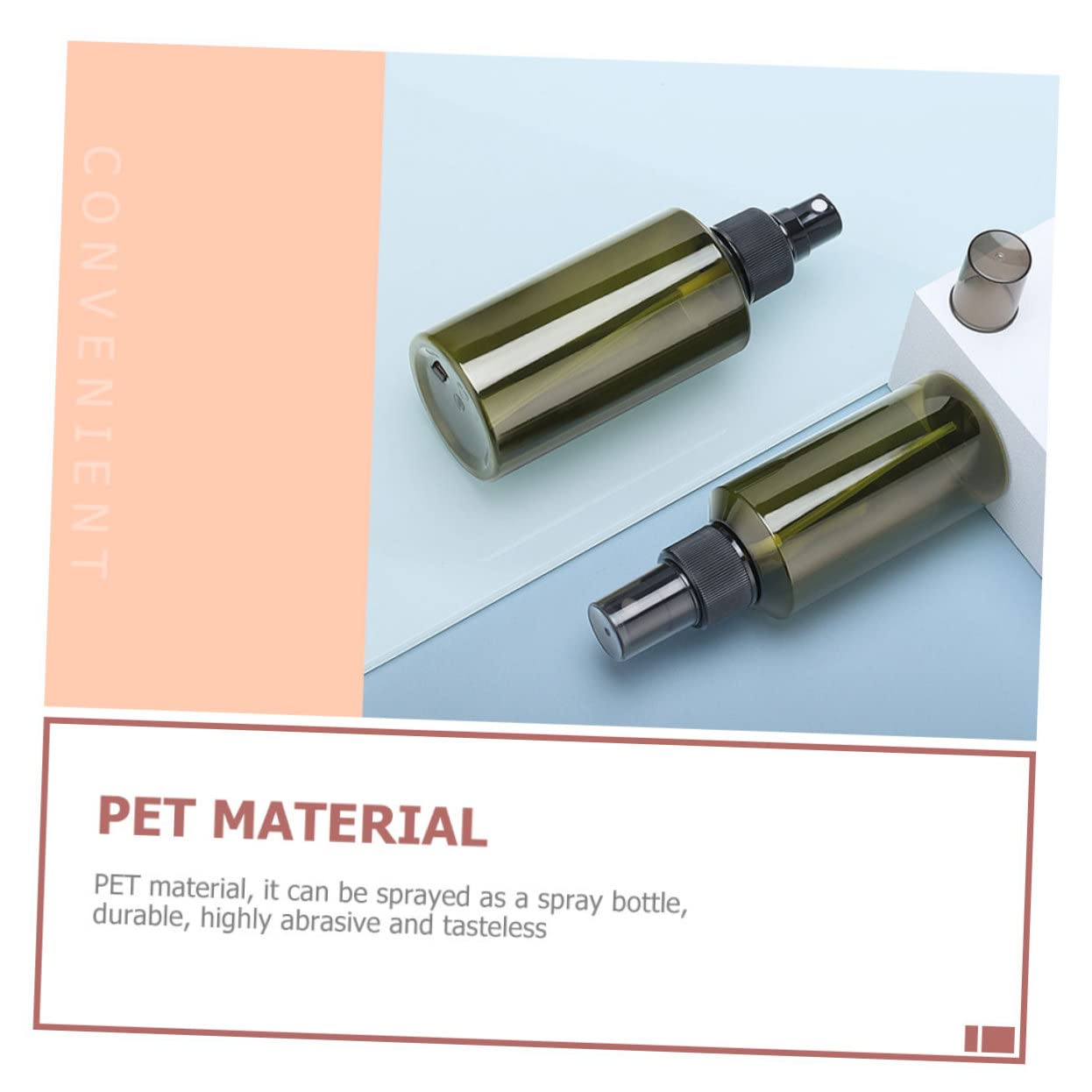 Botellas de Spray de Viaje Vacías 150ml Pet, 10 Piezas
