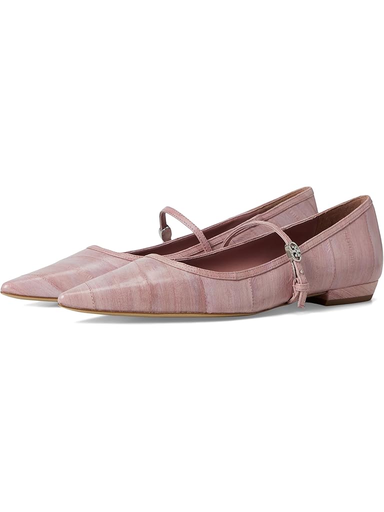 Pink Tory Burch Double T Buckle Mary Jane