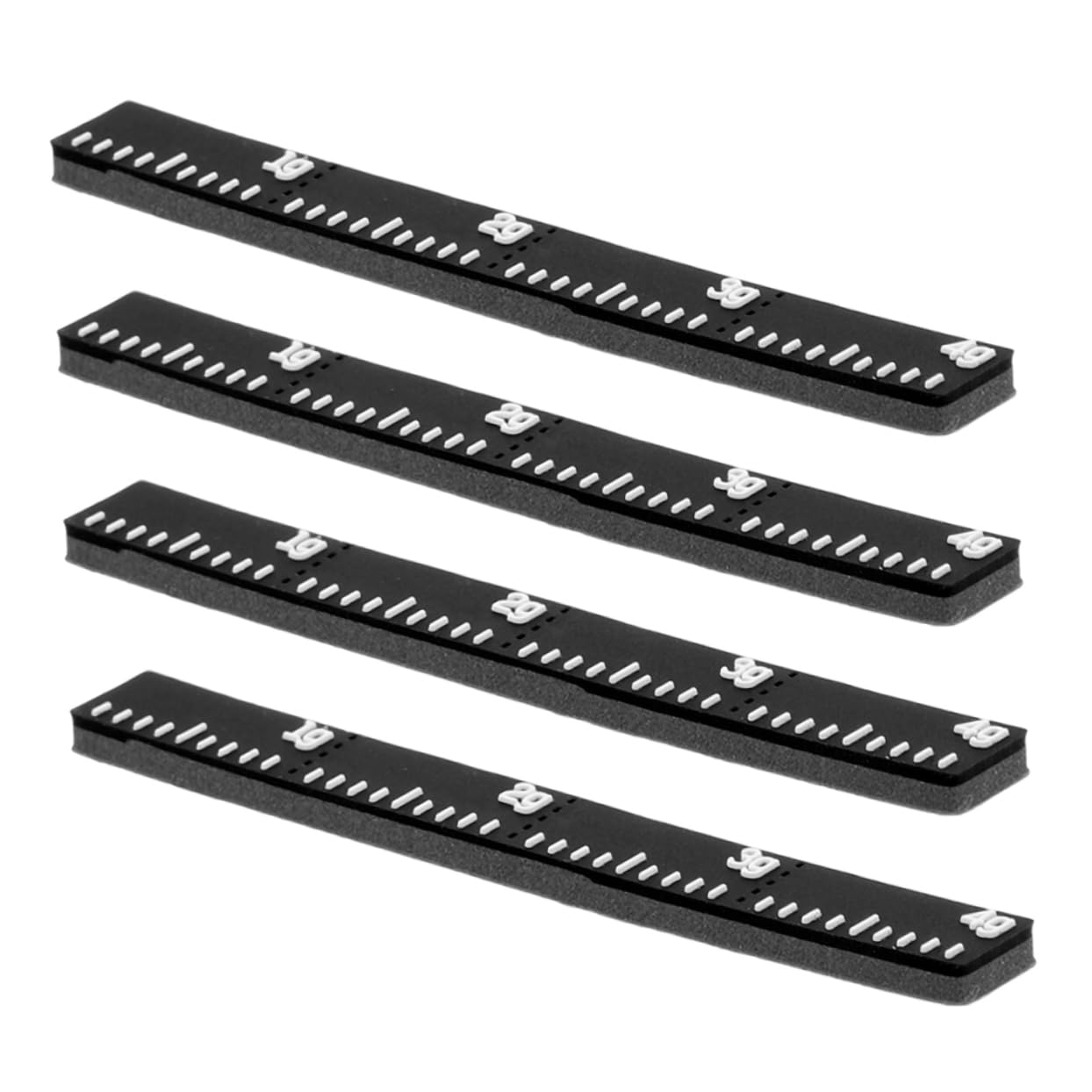 SUPVOX Tennis Racket Weight Balance Strips 4 Pack Silicone Weight Pads Racket Weighting Supplies for Dampener