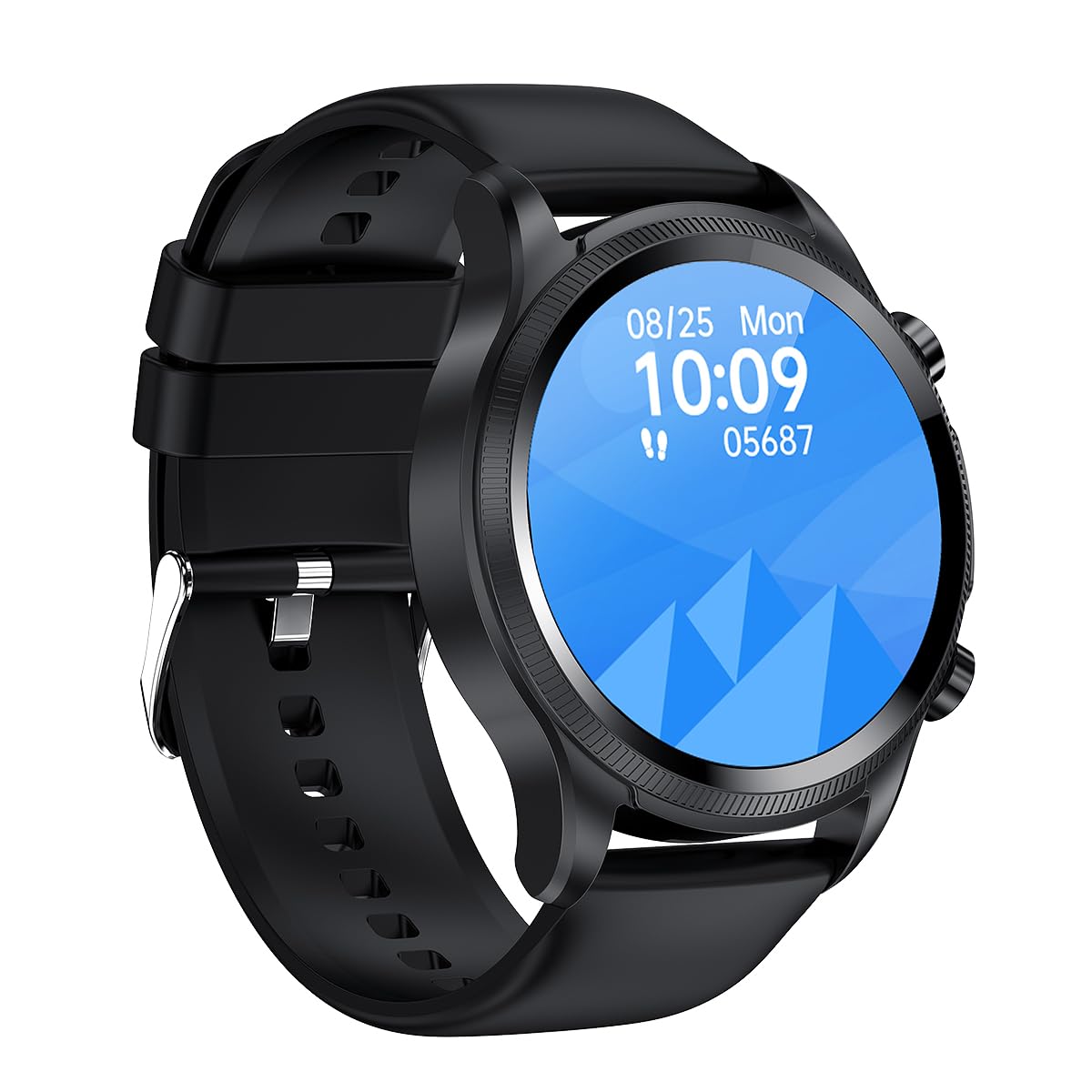 KJZLAESOT 1.39-inch HD Touch Screen Smartwatch with Remote Care,10 Sports Modes,Sleep Monitoring, Customizable Dial,IP68 Waterproof, Fitness Watch for Android iOS (Black)