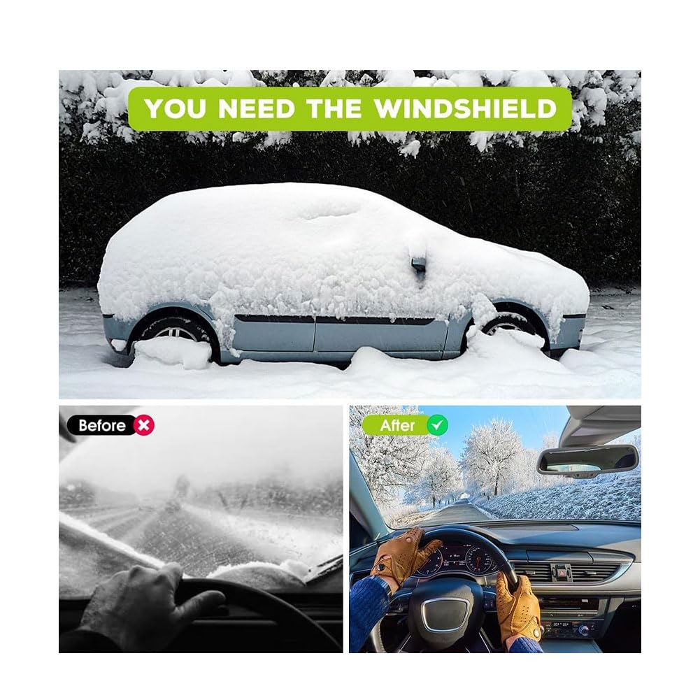 Protege Pare Brise Givre pour Peugeot 508 2019-2022, Voiture Anti-Glace Neige Couverture Pare-Brise Avant Hivernale Bache Anti Gel Pliable,A/161 * 145 * 132 cm