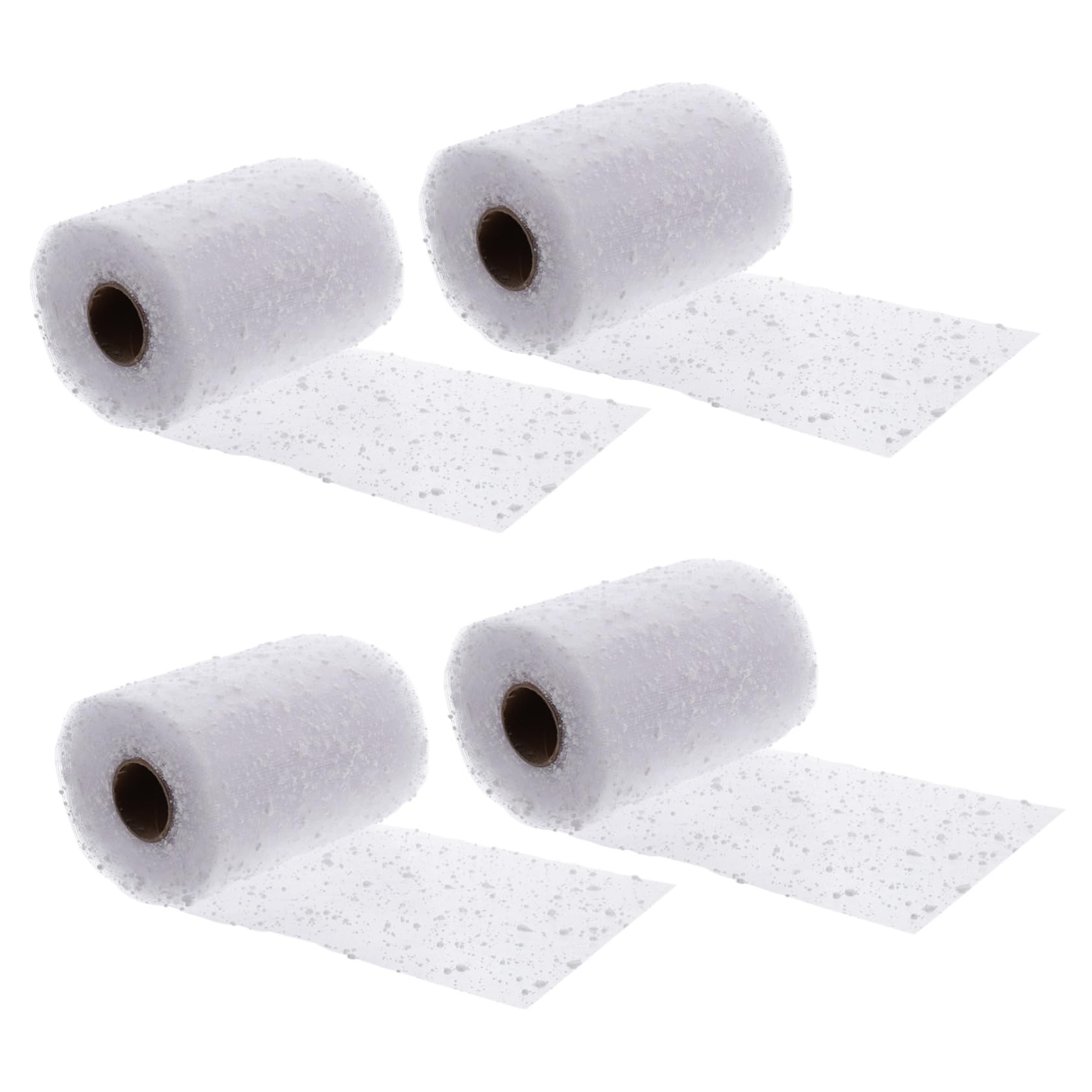 TEHAUX 4rollos Cinta De Para De Flores Para Manualidades y Decoraciones De Bodas y Color